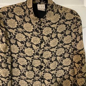 Liz Claiborne Asian-Style Inspired Shirt